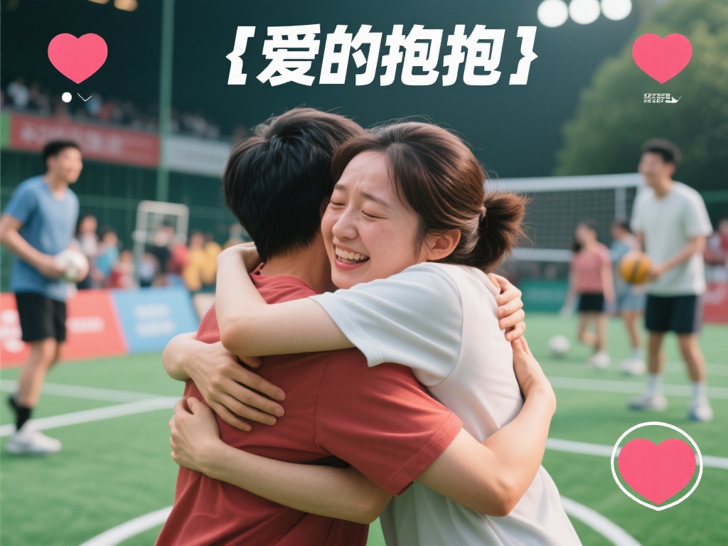 在众多体育游戏中，“爱的抱抱”之所以独特，在于它将