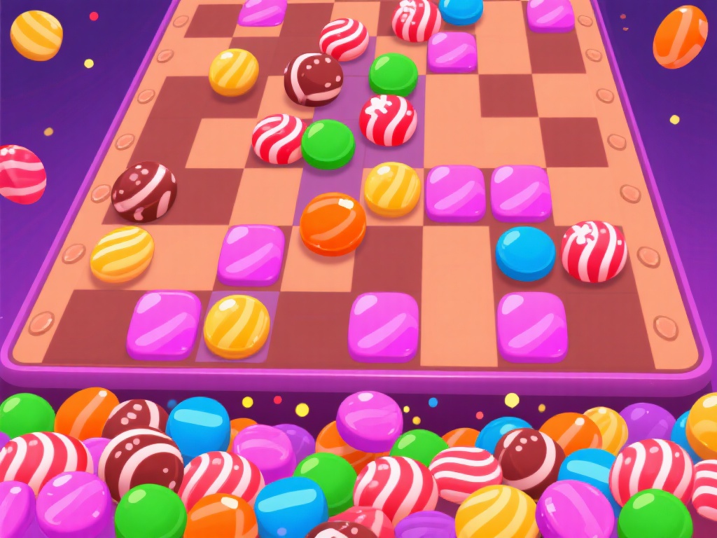 虽然糖果游戏看似简单，但想要获得高分或完成高难度关